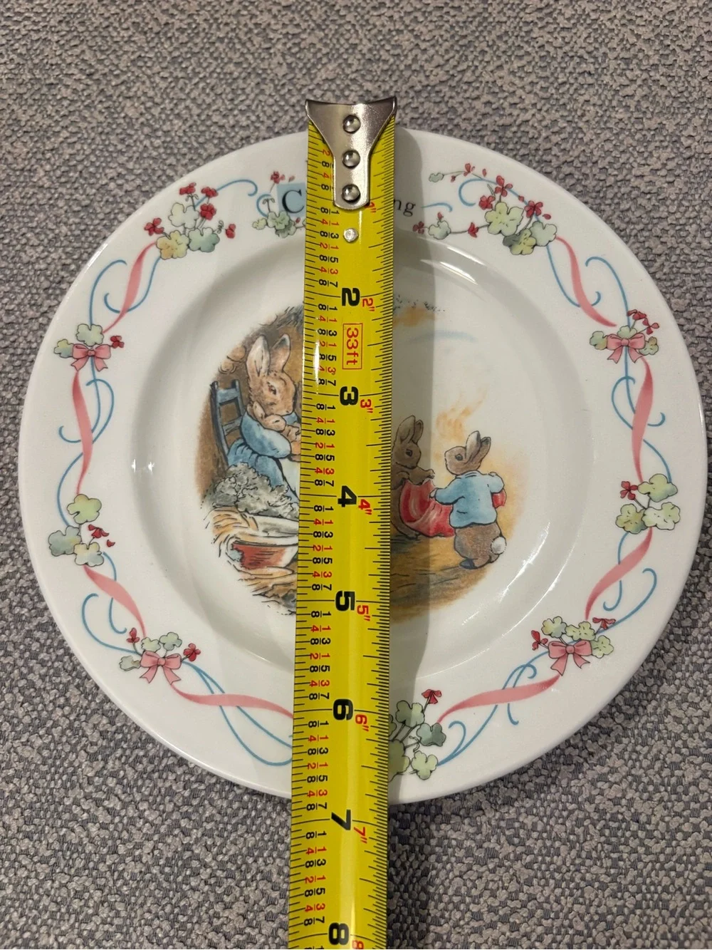 Wedgwood Beatrix Potter Peter Rabbit Plate